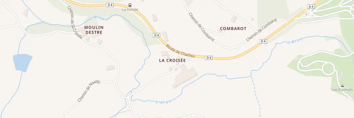 Plan du 26 Che de la Croisee à Belmont-de-la-Loire