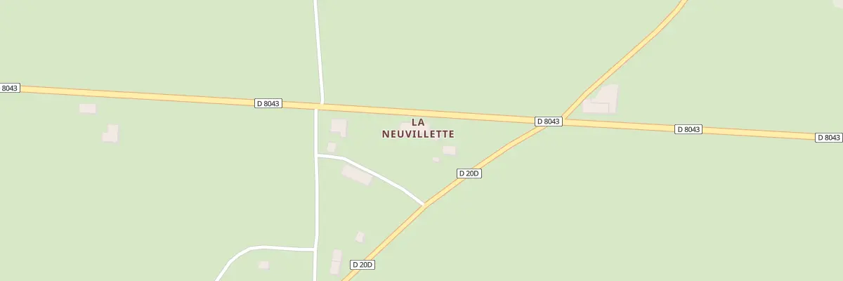 Plan du 5058 La Neuvilette à Neuville-lez-Beaulieu