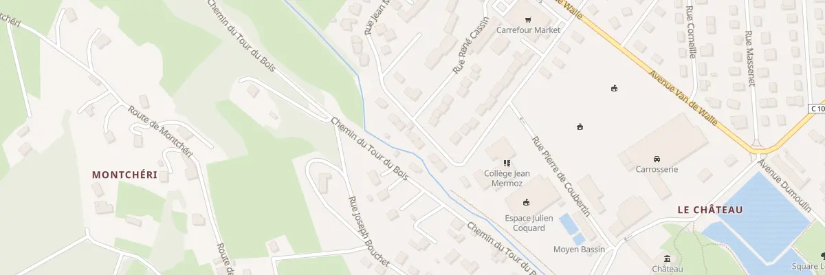 Plan du 34 Rue Jean Moulin à Chauffailles