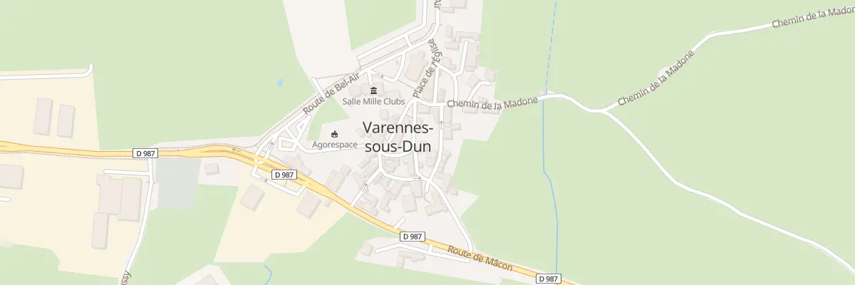 Plan du 3 Rue des Écoles à Varennes-sous-Dun