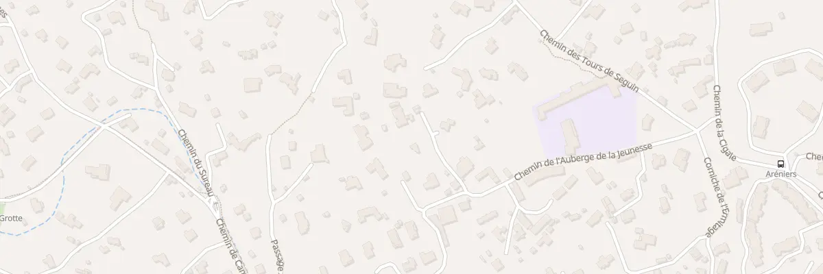 Plan du 312B Che Auberge de la Jeunesse à Nîmes