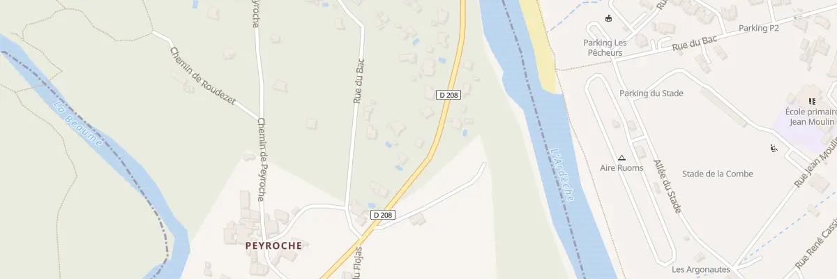 Plan du 5032 Peyroche à Labeaume