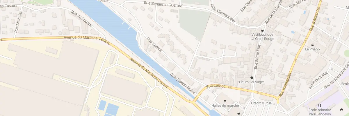 Plan du 34 Rue Carnot à Montbard