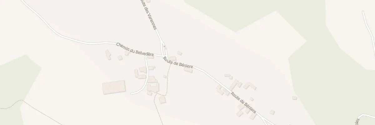 Plan du 356 Rte de Béniere à Saint-Bonnet-les-Oules