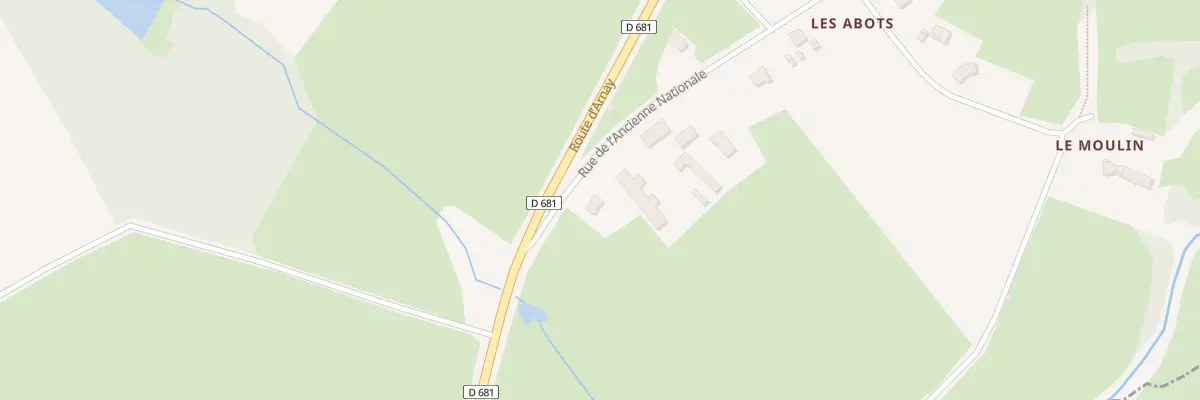 Plan du 5049 Les Abots à Cordesse