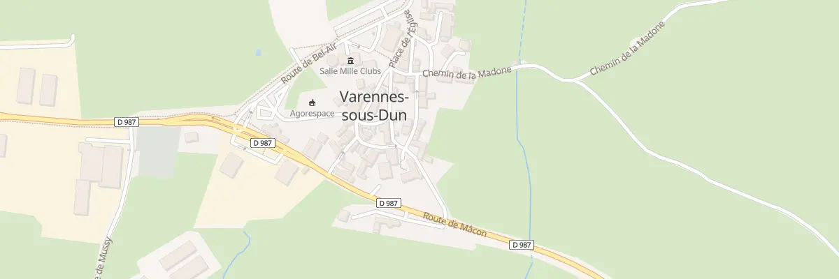 Plan du 4 Rue de la Tour à Varennes-sous-Dun
