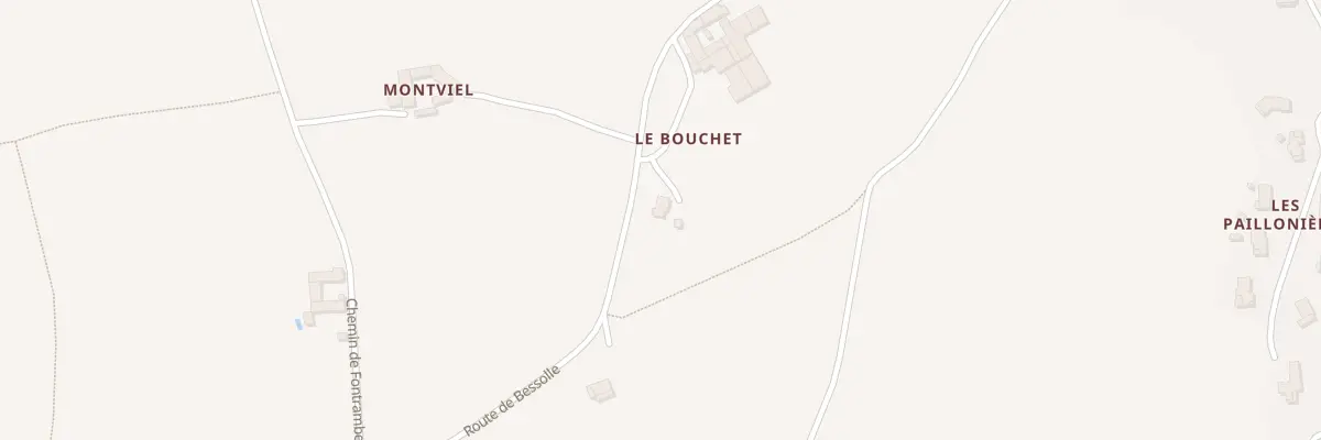 Plan du 661 Rte de Bessolle à Saint-Barthélemy-Lestra