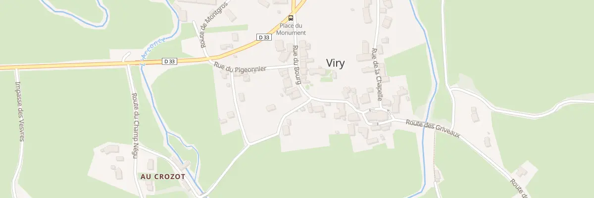 Plan du 5112 Le Bourg à Viry