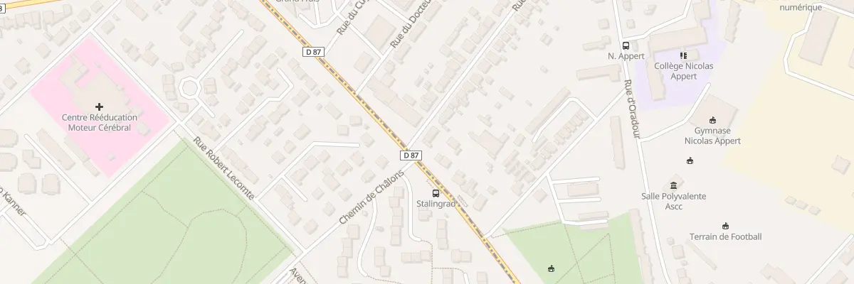 Plan du 55 Rue des Artisans à Châlons-en-Champagne