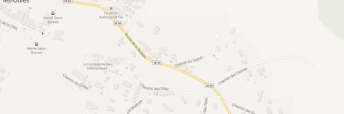 Plan du 5652 La Rosalie à Saint-Bonnet-les-Oules