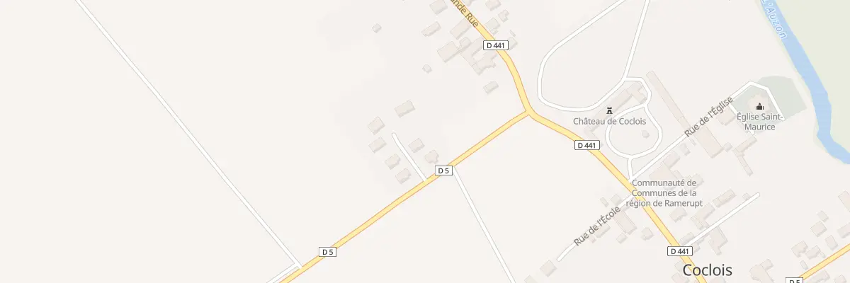 Plan du 4 Les Brichards à Coclois