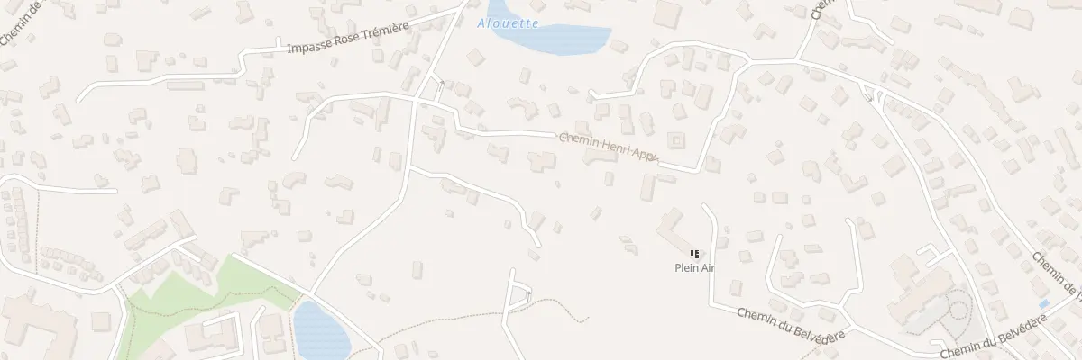 Plan du 14 Mte du Carmel à Nîmes