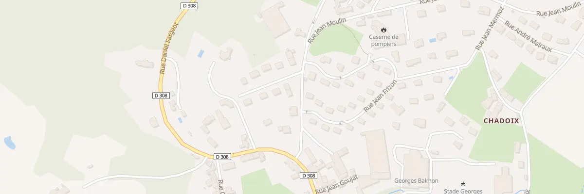 Plan du 3 Rue Jean Moulin à Amplepuis