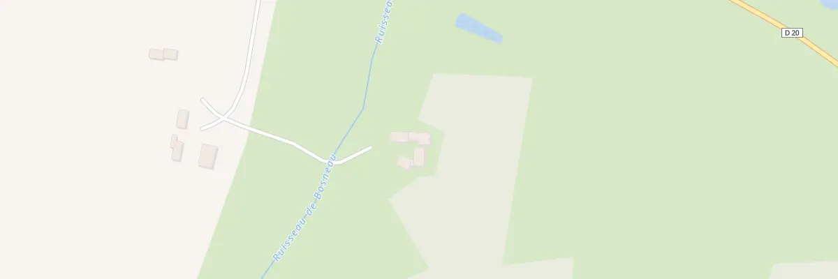 Plan du 1 Bosneau à Neuville-lez-Beaulieu