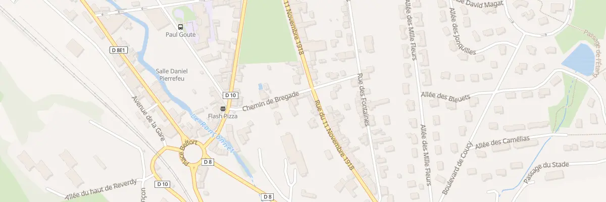 Plan du 6 Che de Bregade à Amplepuis
