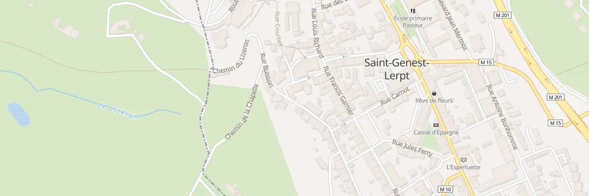 Plan du 3B Rue Buisson à Saint-Genest-Lerpt
