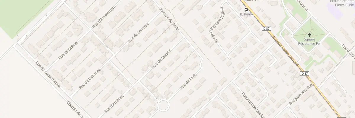 Plan du 12 Rue de Madrid à Fagnières
