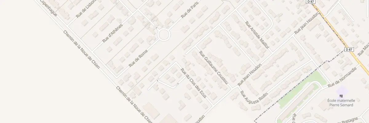 Plan du 14 Rue le Clos des Ecus à Fagnières