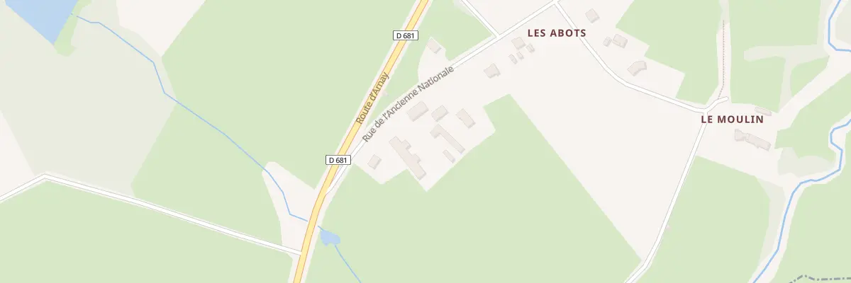 Plan du 5048 Les Abots à Cordesse