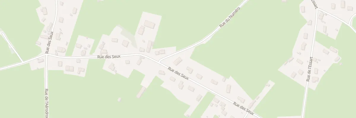 Plan du 2 Rue du Numéro à Pouilloux