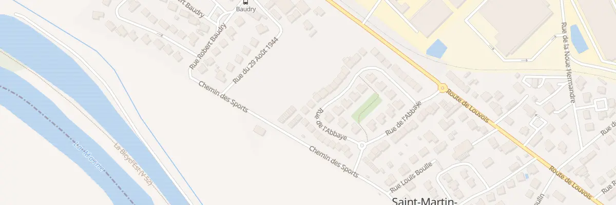 Plan du 40 Rue de l’Abbaye à Saint-Martin-sur-le-Pré