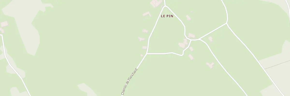 Plan du 178 Che de Planchard à Dunières