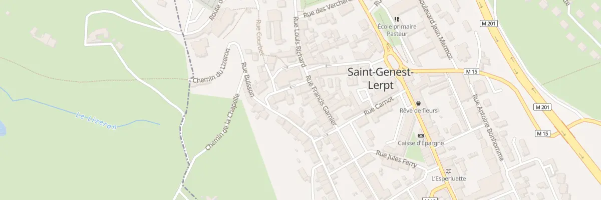 Plan du 3 Rue Eugène Bonnardel à Saint-Genest-Lerpt