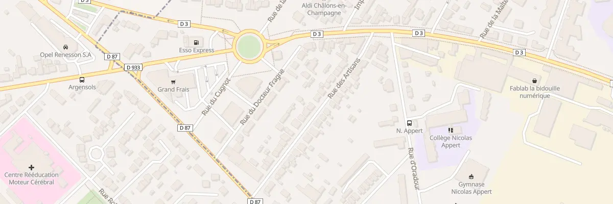 Plan du 28B Rue des Artisans à Châlons-en-Champagne