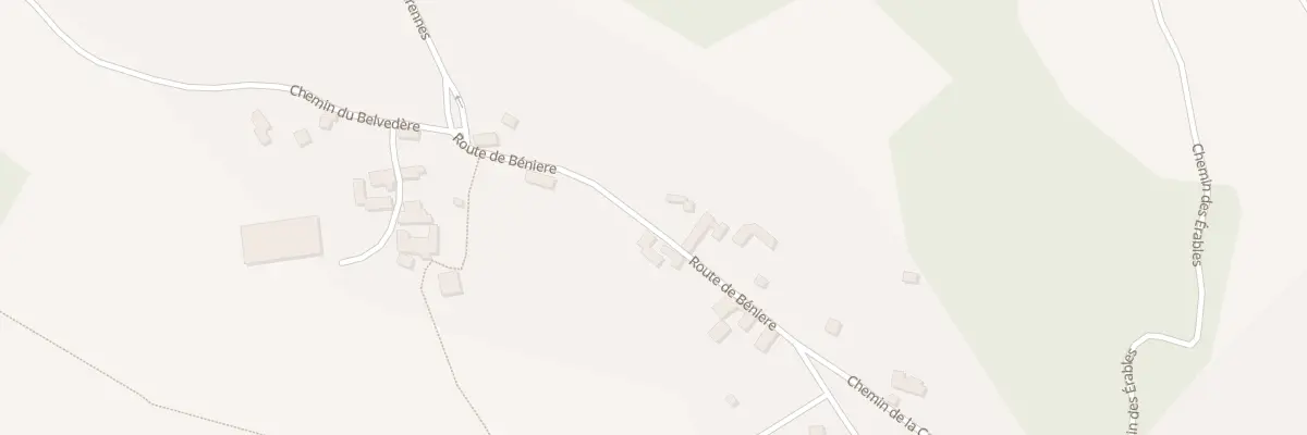 Plan du 170 Rte de Béniere à Saint-Bonnet-les-Oules