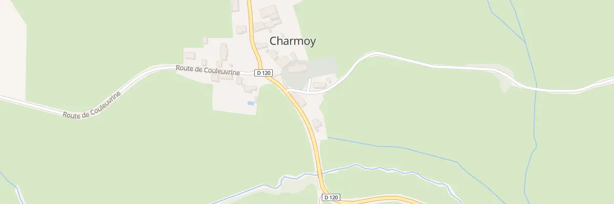 Plan du 545 Rte du Bourg à Charmoy