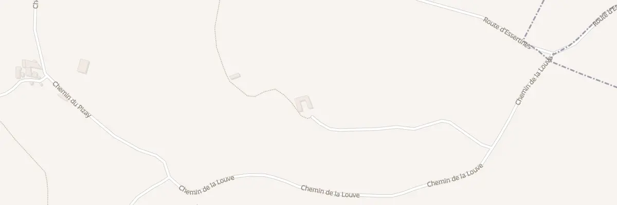 Plan du 563 Che de la Louve à Jas