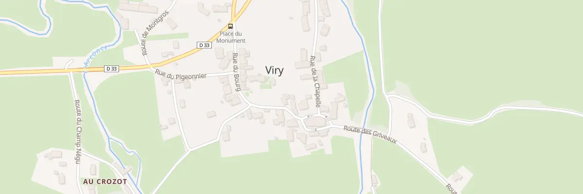 Plan du 5108 Le Bourg à Viry