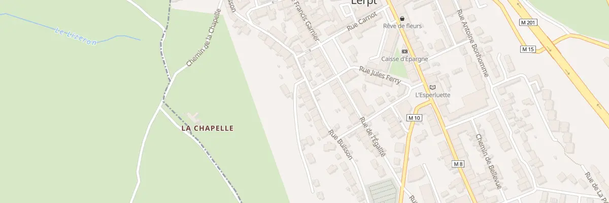 Plan du 34 Rue Buisson à Saint-Genest-Lerpt