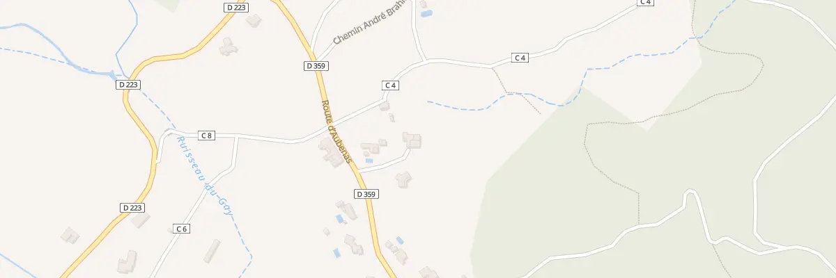 Plan du 5237 La Chaberterie à Ailhon