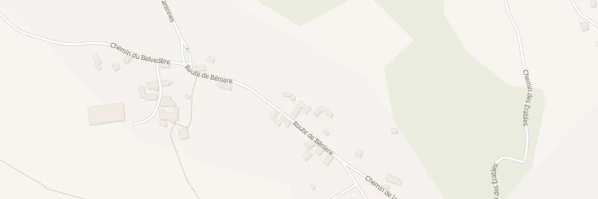 Plan du 205 Rte de Béniere à Saint-Bonnet-les-Oules