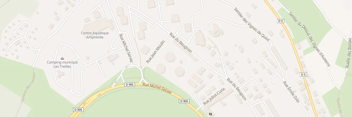 Plan du 35 Rue du Beugnon à Montbard