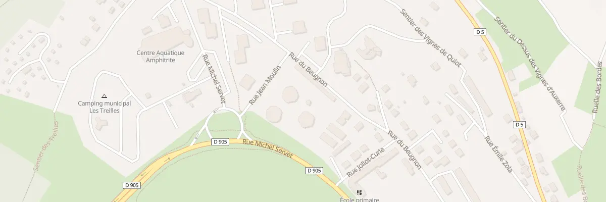 Plan du 35 Rue du Beugnon à Asnières-en-Montagne