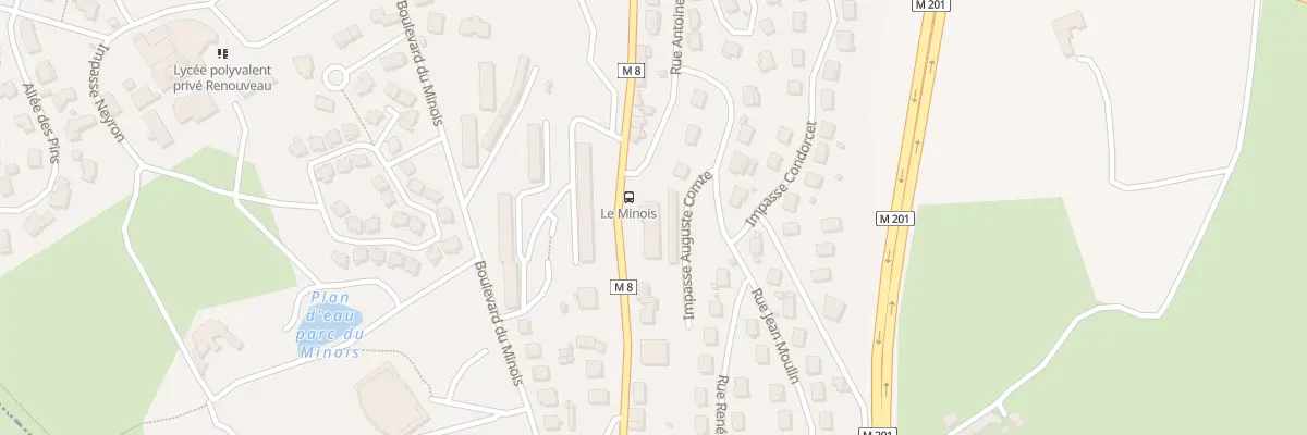 Plan du 32 Rue de Montbrison à Saint-Genest-Lerpt