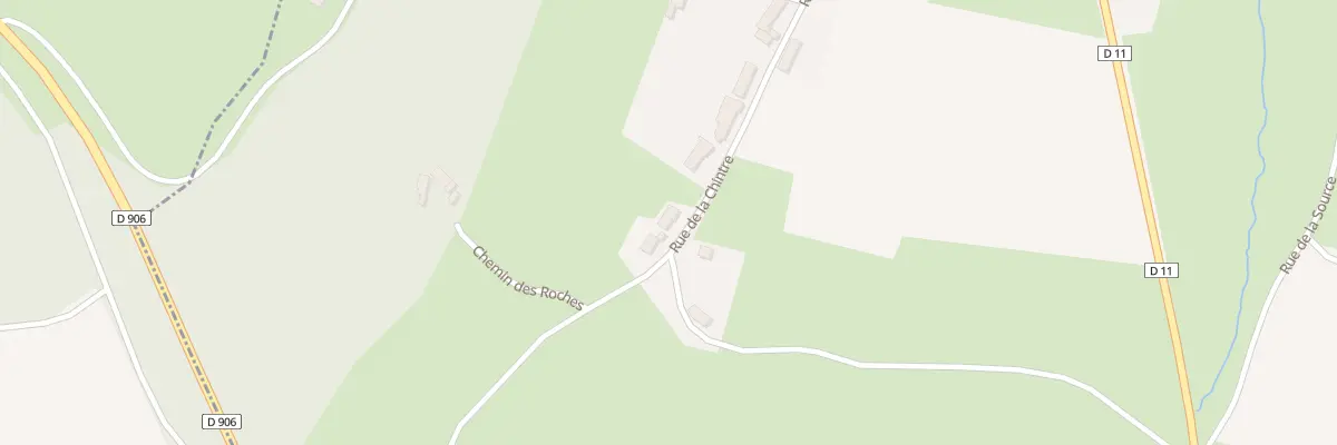 Plan du 16 Rue de la Chintre à Sussey