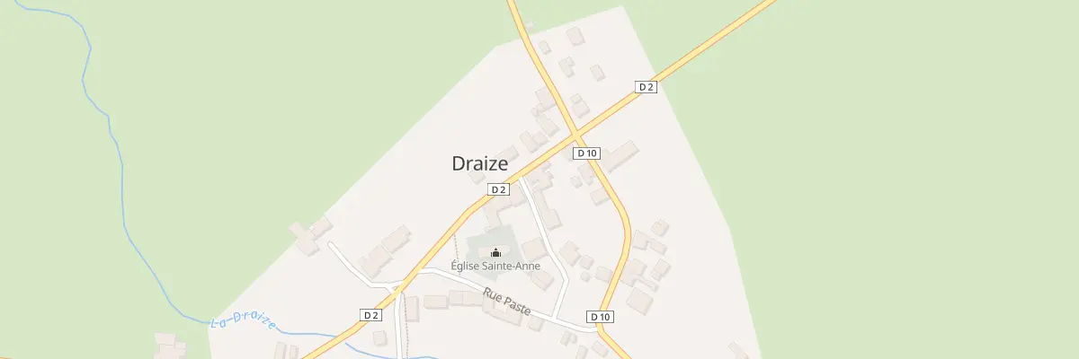 Plan du 1 La Petite Rue à Draize