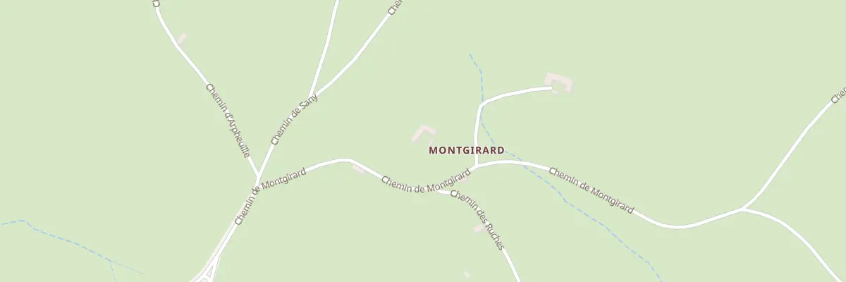 Plan du 529 Che de Montgirard à Saint-Jean-la-Bussière