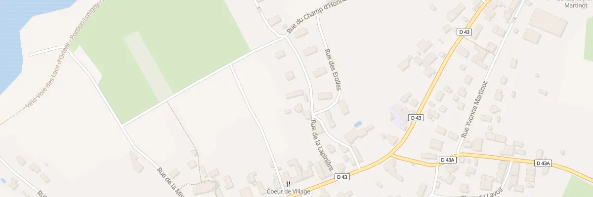 Plan du 3 Rue de la Lapinière à Mesnil-Saint-Père