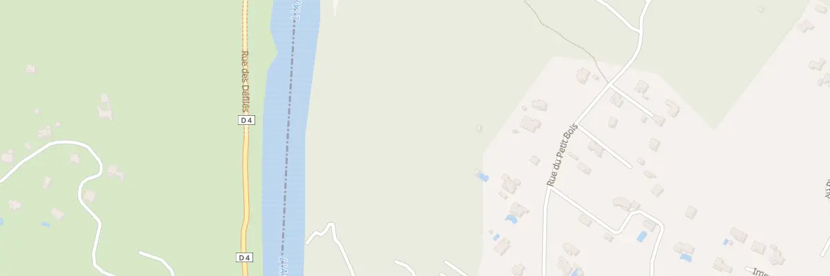 Plan du 6024 Rue du Petit Bois à Ruoms