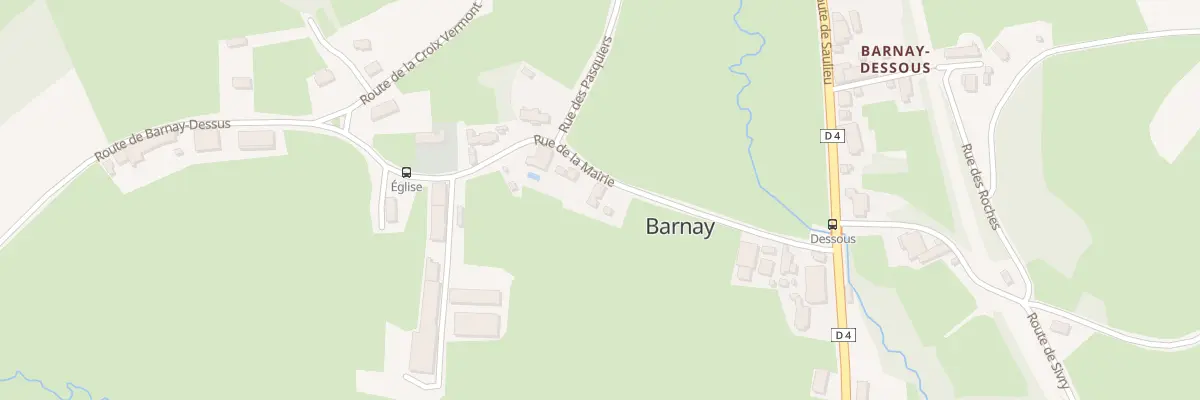 Plan du 5 Rue de la Mairie à Barnay