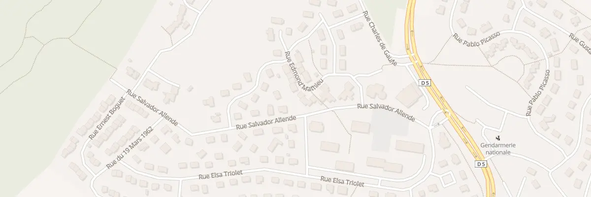 Plan du 9 Rue Edmond Mathieu à Montbard