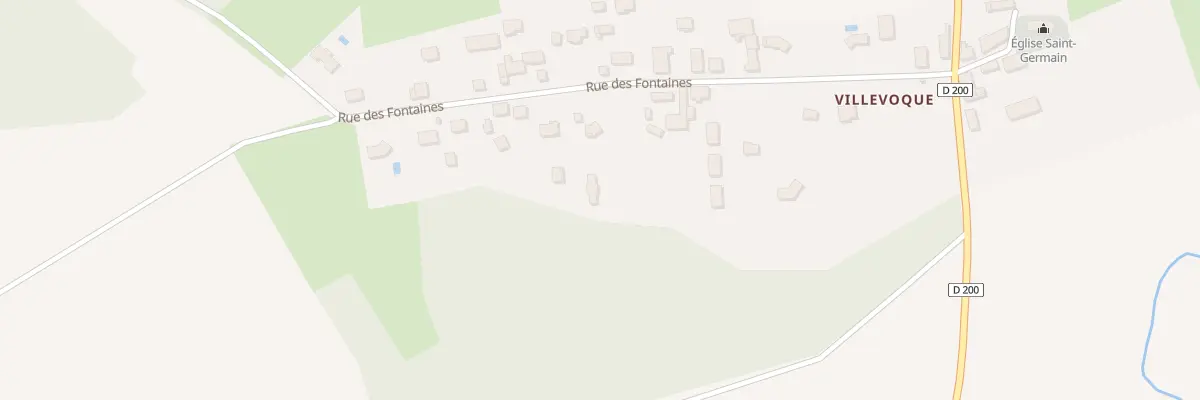 Plan du 21 Rue des Fontaines à Piney