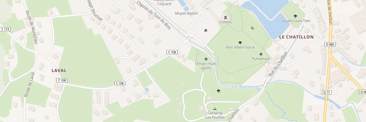 Plan du 49 Rte de Laval à Chauffailles