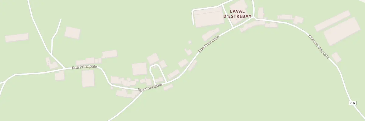 Plan du 6 Rue Principale à Estrebay