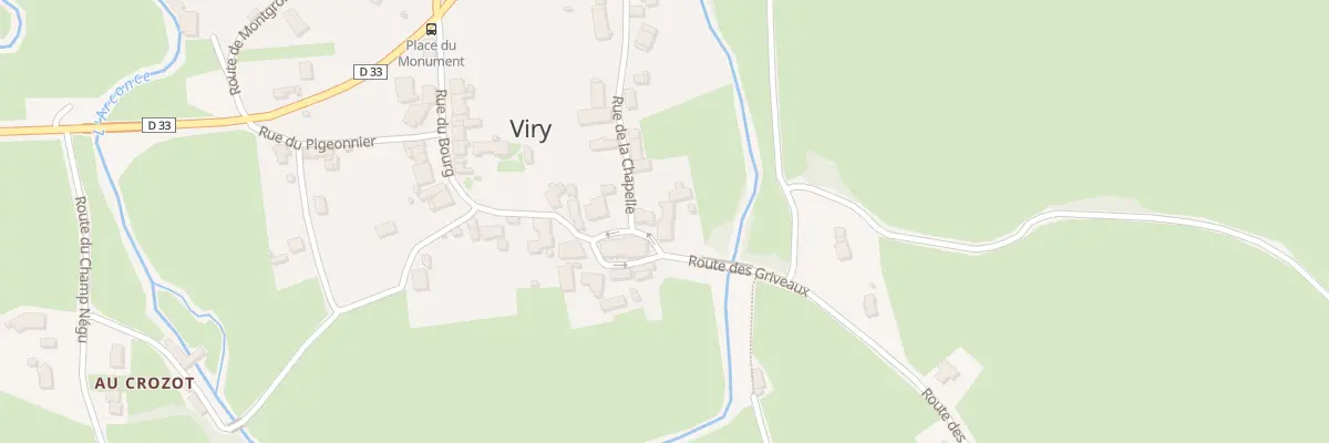 Plan du 5101 Le Bourg à Viry