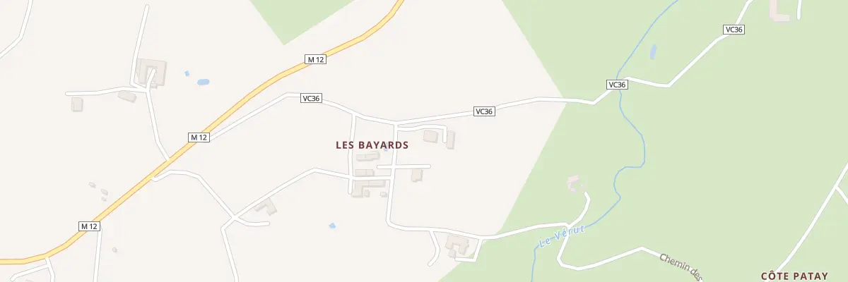 Plan du 7101 Les Bayards à Saint-Galmier